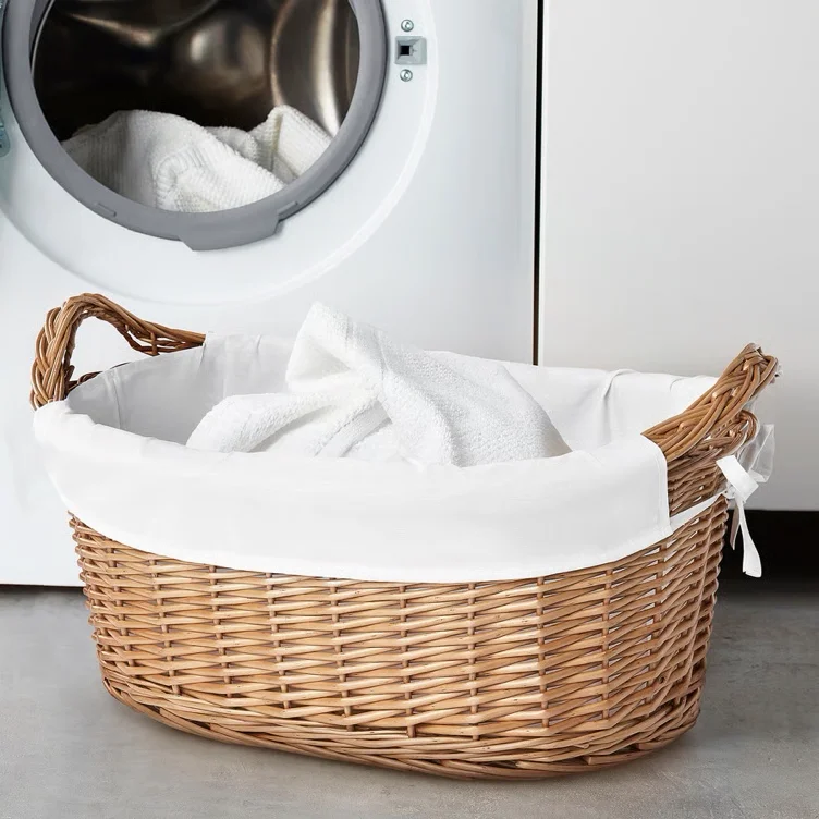 TOLKNING Panier à linge - fait main saule 40 l