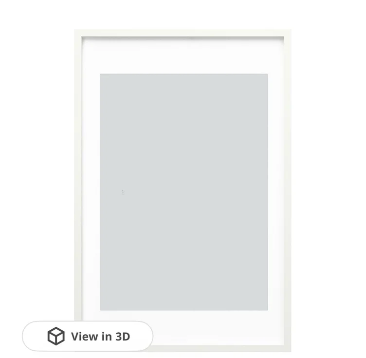RÖDALM Frame - white 61x91 cm