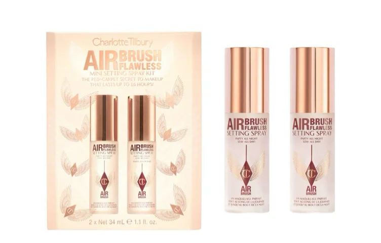 CHARLOTTE TILBURY Airbrush Flawless AIRBRUSH FLAWLESS  MINI SETTING SPRAY KIT | Make-up | ICI PARIS XL