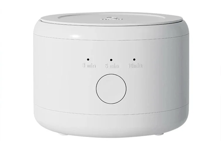 Ultrasonic Retainer Cleaner, 42kHz Ultrasonic Tooth Cleaner with Visible Window and Two Modes, 180ML Ultrasonic UV Cleaner Machine for Retainer, Dentures, Mouth Guard, Aligner