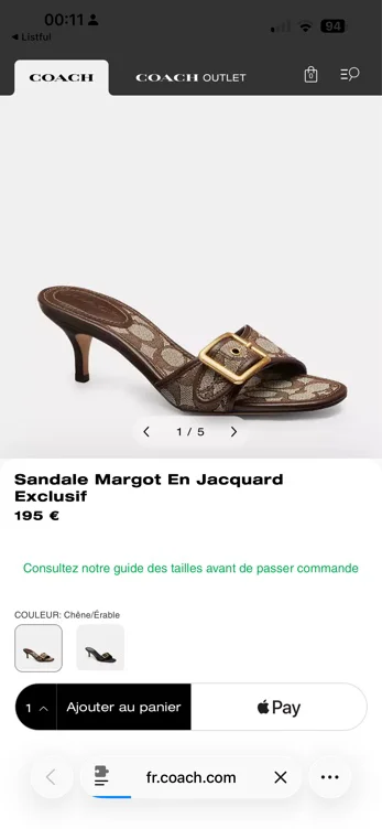 Sandale Margot En Jacquard Exclusif