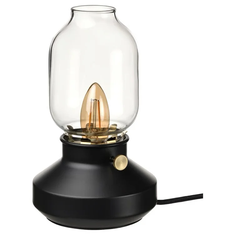 TÄRNABY Table lamp - dimmable anthracite 10 "