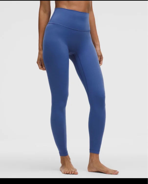 lululemon Align No Line™ High-Rise Pant 28" - Brilliant Blue- 6