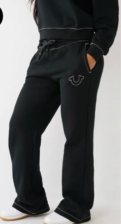 

BIG T STRAIGHT JOGGER - Black | True Religion

