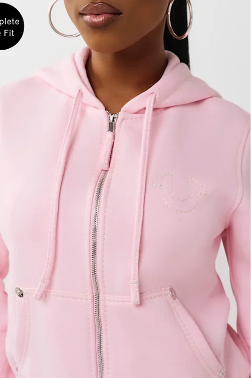 

BIG T STITCH LOGO ZIP HOODIE | True Religion

