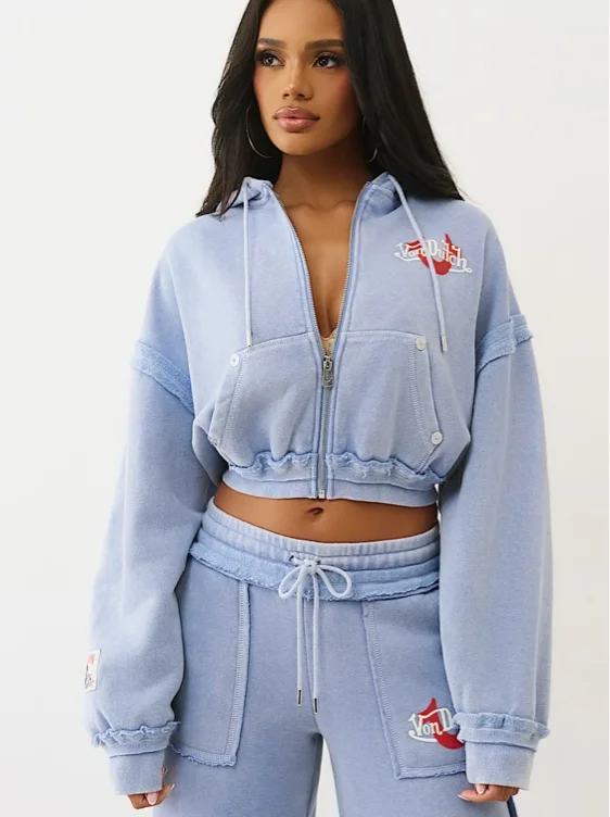 

TRUE RELIGION X VON DUTCH WASHED ZIP HOODIE | True Religion

