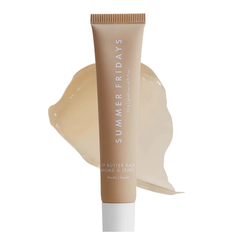 Lip Butter Balm Treatment for Hydration + Nourishing Shine - Pink Guava