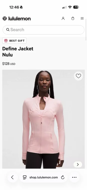 Define Jacket *Nulu 