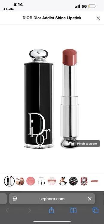 Dior Addict Shine Lipstick - 524 Diorette