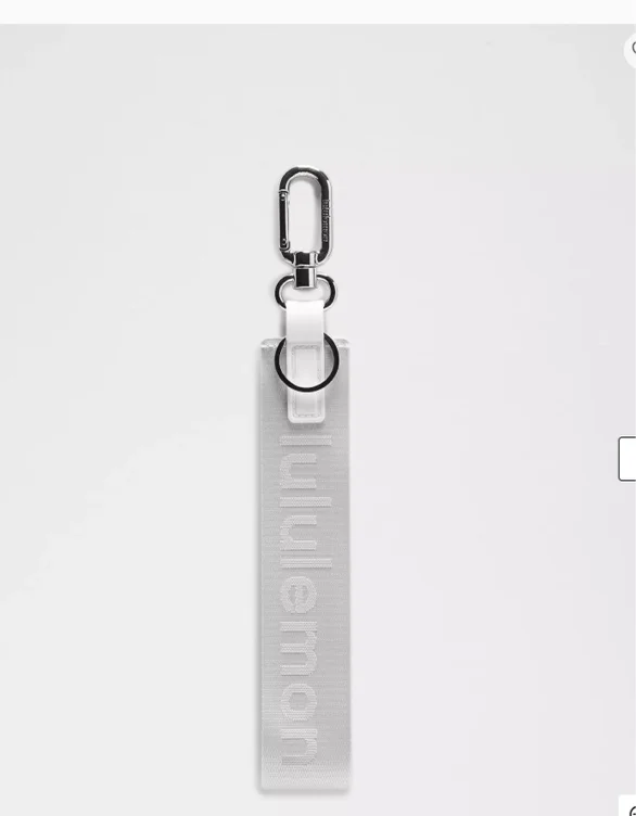 Never Lost Keychain - Grenadine Red/White - ONE SIZE