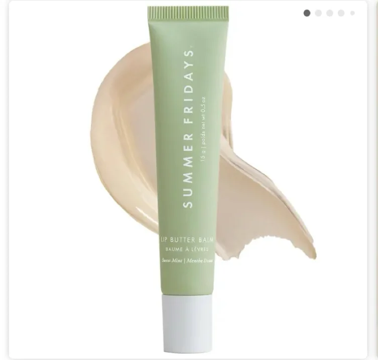 Lip Butter Balm Treatment for Hydration + Nourishing Shine - Pink Guava