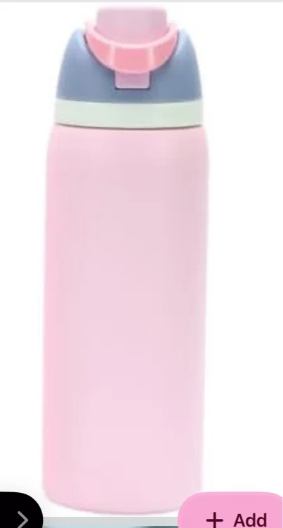 32oz Insulated Stainless Steel Water Bottle with Straw for Outdoor Sports and Travelling BPA Free Leak Proof Car Bottles... (Light Pink) : Amazon.ie: Sports & Outdoors