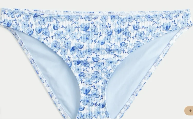 Ribbed Bikini Bottom