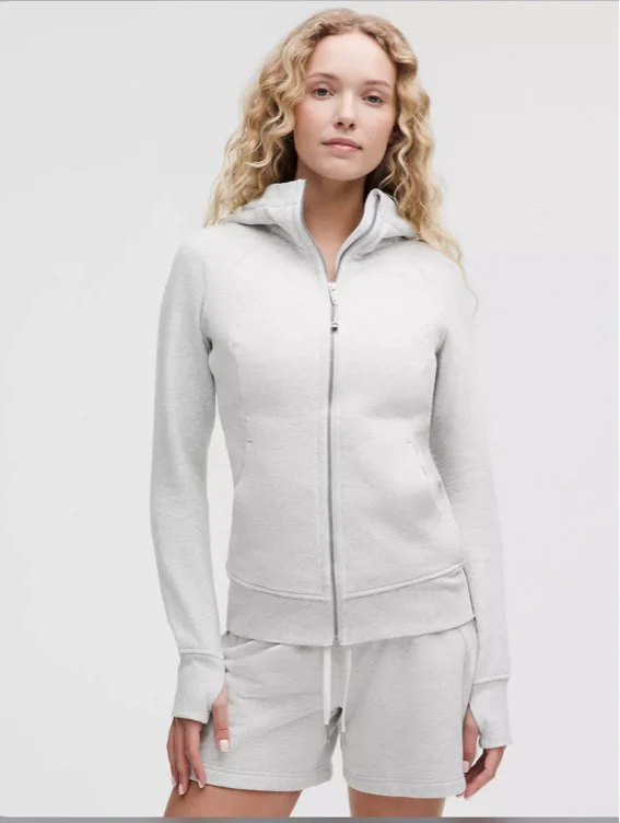 Scuba Full-Zip Hoodie - Blissful Pink - 12