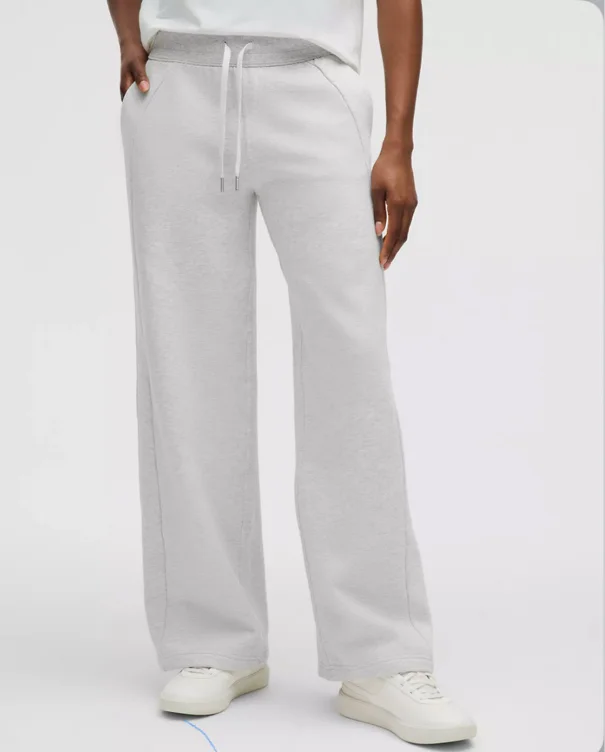 Scuba Mid-Rise Wide-Leg Pant *Regular - Black - XXXS