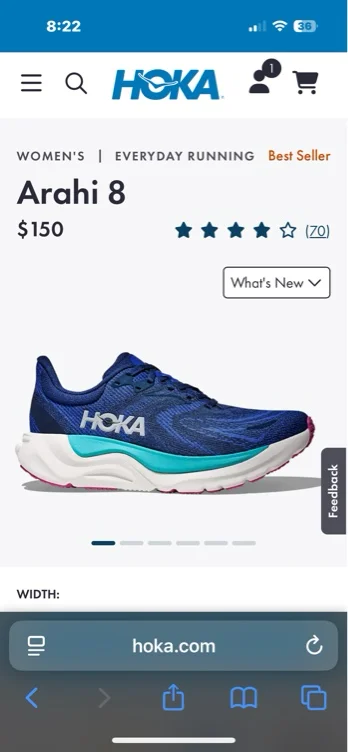 Women's Arahi 8