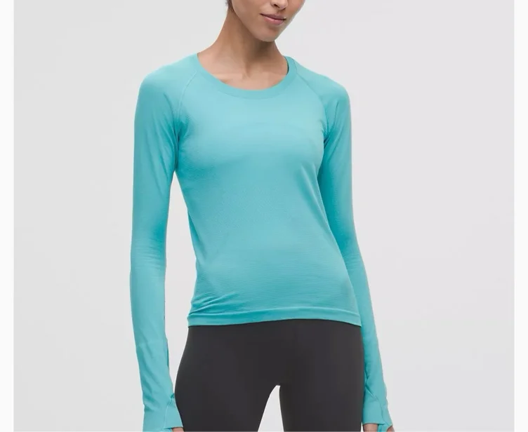 Swiftly Tech Long-Sleeve Shirt 2.0 *Waist Length - Black/Black - 12