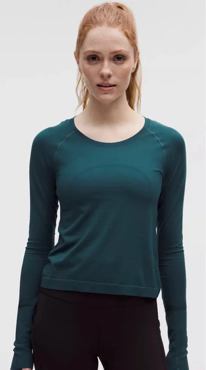 Lululemon Long Sleeve (Indochine Blue)
