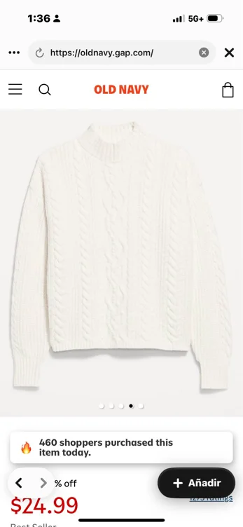 MARJORIE- SoSoft Cropped Mock-Neck Cable Sweater
