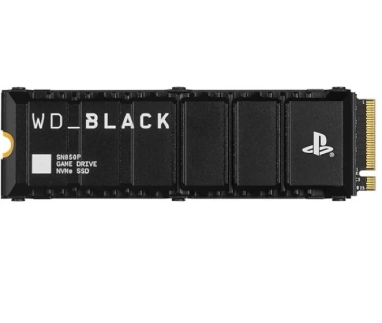 WD_Black 8TB SN850P NVMe M.2 SSD Officially Licensed Storage Expansion for PS5 Consoles, up to 7200MB/s, with heatsink - WDBBYV0080BNC-WRSN