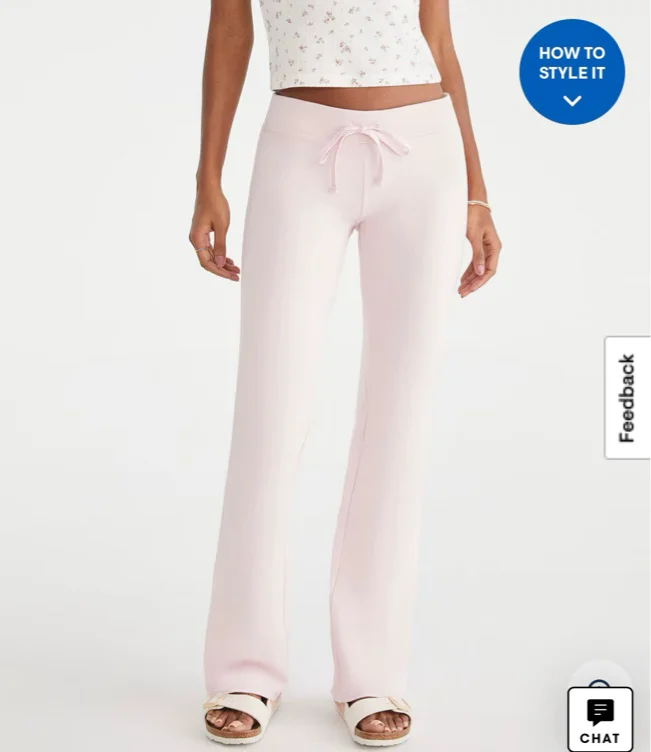 Cloud Soft Solid Fit & Flare Sweatpants