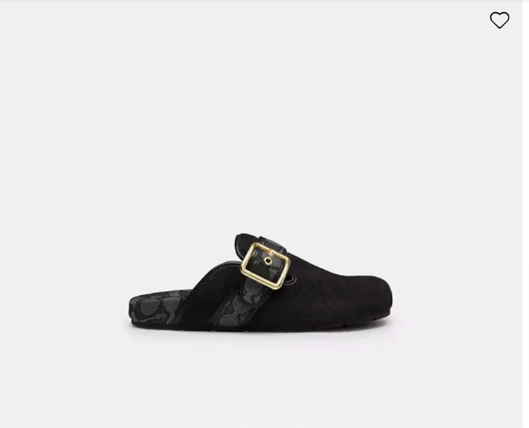 Archival Buckle Clog