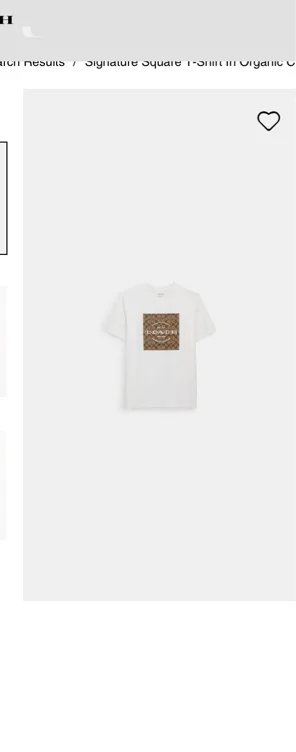 Signature Square T-Shirt In Organic Cotton