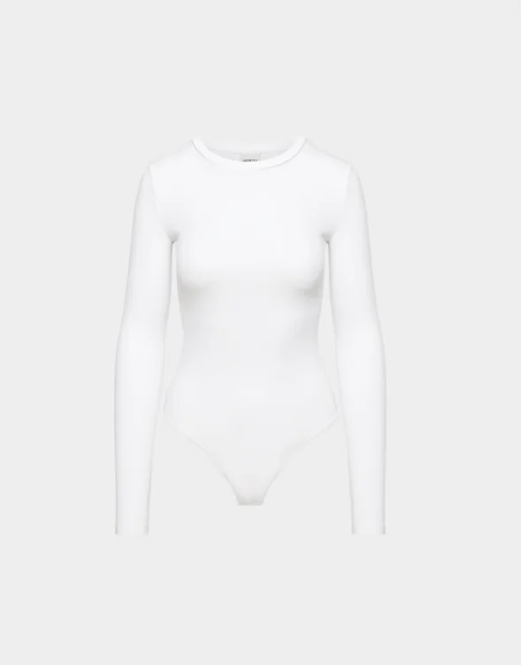 HomeStretch™ Rib Crew Bodysuit