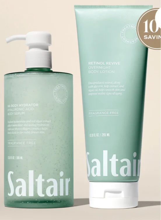 HA BODY HYDRATOR & RETINOL REVIVE OVERNIGHT BODY LOTION