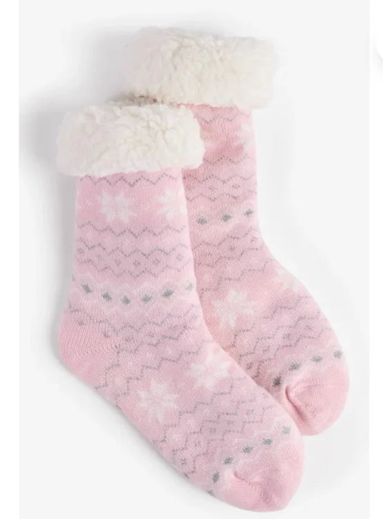 Festive Cocktails Holiday Cozy Socks