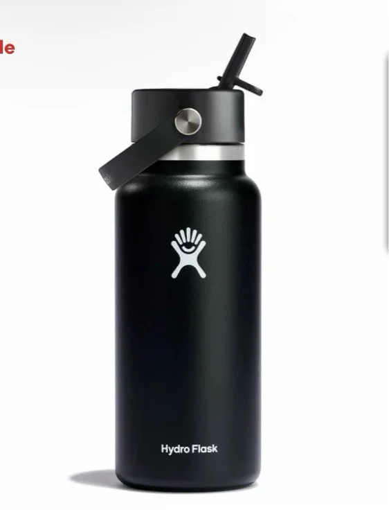 32 oz Wide Mouth with Flex Straw Cap