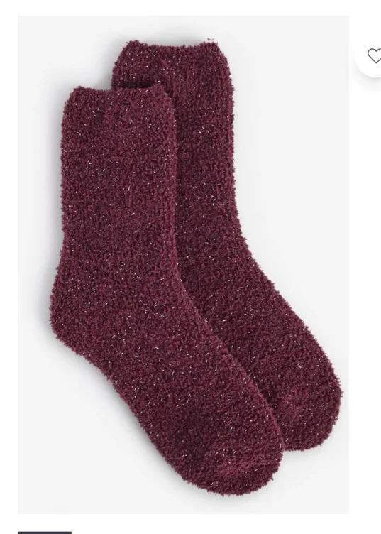Festive Cocktails Holiday Cozy Socks