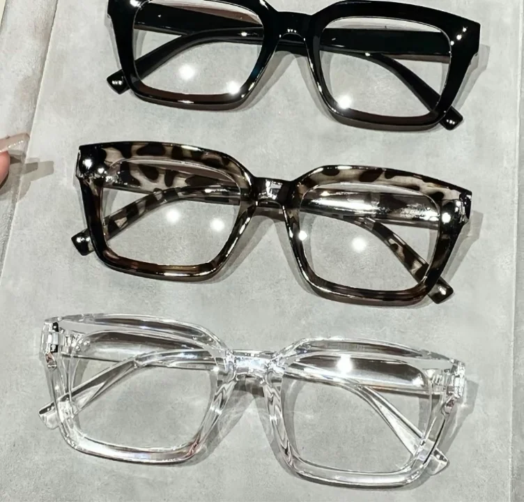 Women's PC Square Full Frame Classic Fashion Glasses, Stylis | Black Friday Sale TikTok Shop