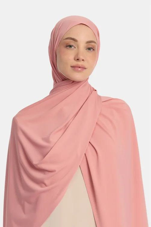 Premium jersey scarf Dark Coral – OEMAAYAH