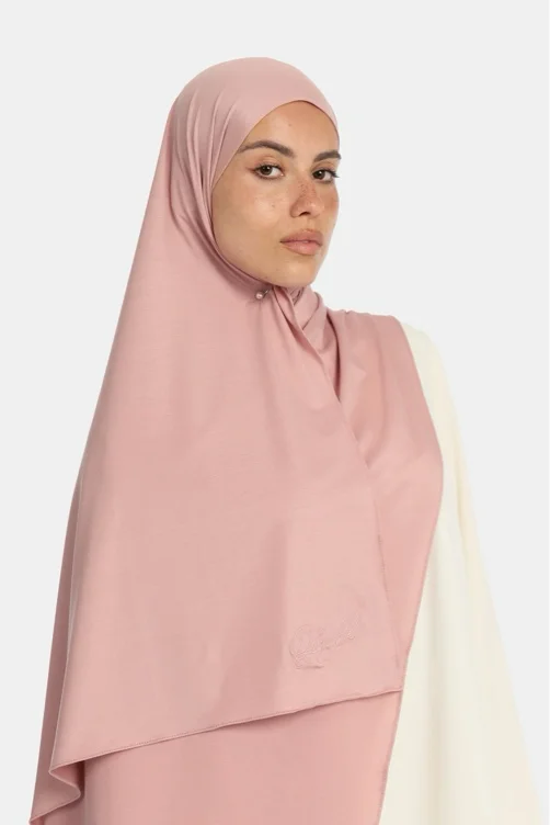 Modal jersey scarf Dusty Pink OAmalak – OEMAAYAH