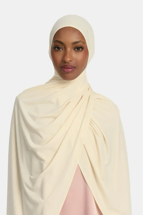 Premium jersey scarf Butter – OEMAAYAH