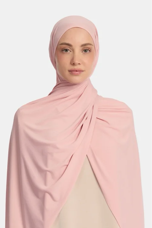 Premium jersey scarf Rose – OEMAAYAH