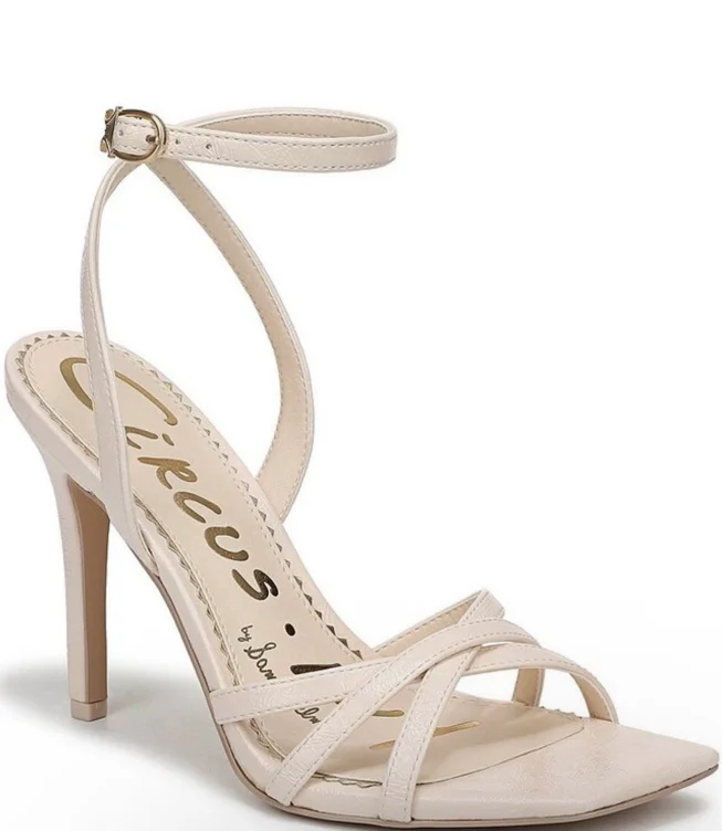 Circus NY by Sam Edelman Bria Patent Ankle Strap Dress Sandals