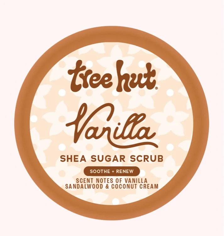 Vanilla Shea Sugar Scrub 8 oz - Tree Hut - Official Site - amazing scents. glowing results. – Tree Hut Shea®