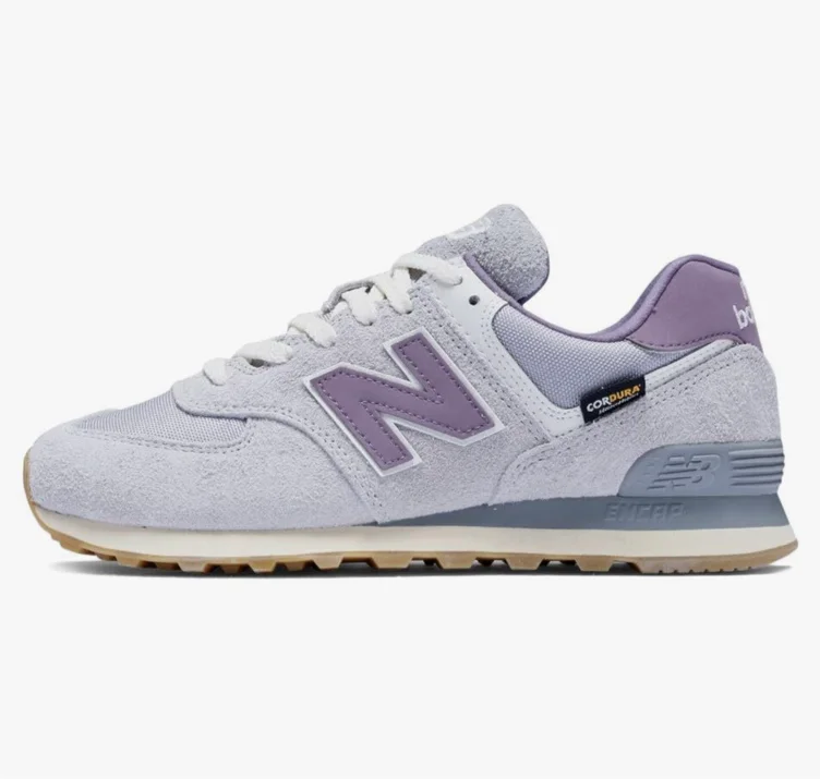 purple new balance sneakers