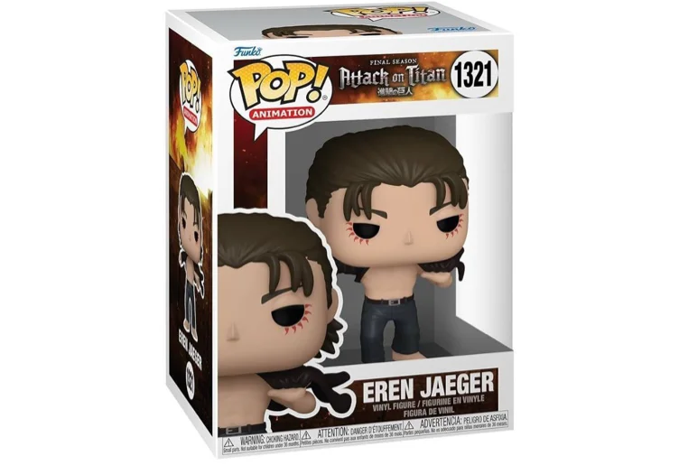 Amazon.com: Funko POP! Animation: Attack on Titan - Eren Jeager - Collectable Vinyl Figure - Gift Idea - Official Merchandise - for Kids & Adults - Anime Fans - Model Figure for Collectors : Toys & Games