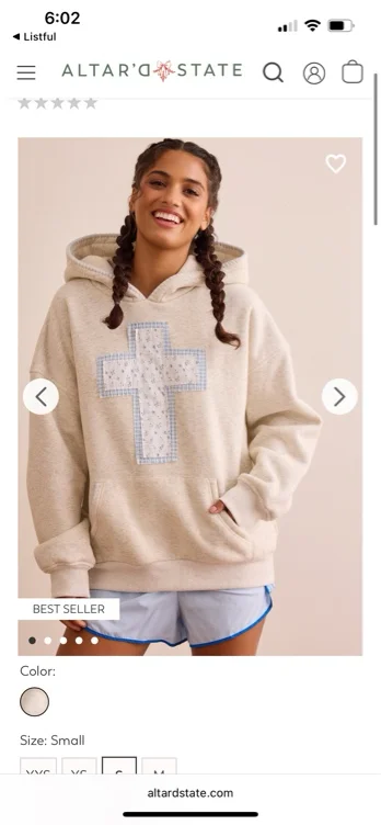 Stitched In Faith Hoodie