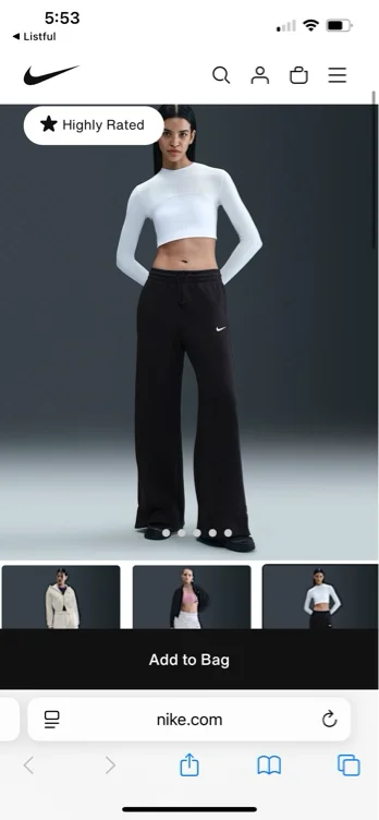 Nike Sportswear Phoenix Fleece Women's High-Waisted Wide-Leg Pants