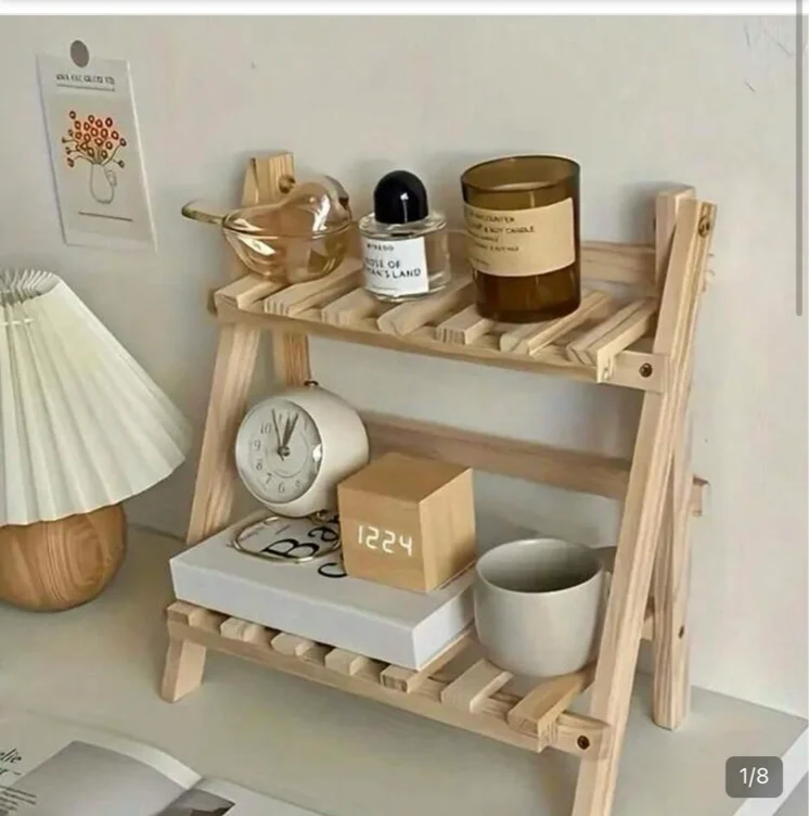 Wooden Desktop Tier 