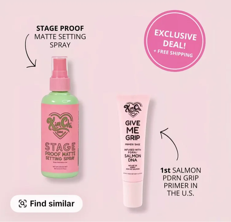 GIVE ME GRIP & STAGEPROOF SETTING SPRAY BUNDLE - TikTok Shop