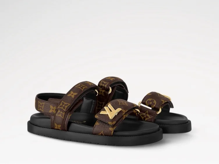 LV Sunset Flat Comfort Sandal