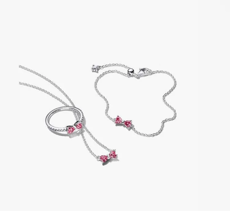 Wrapped In A Bow Necklace and Earring Set