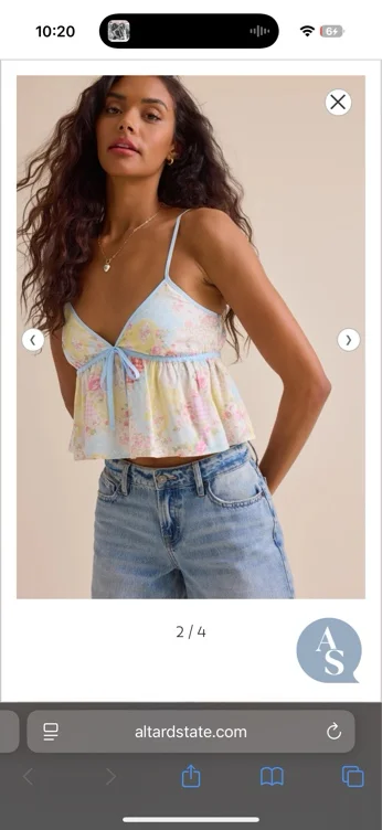 Isa Floral Tank