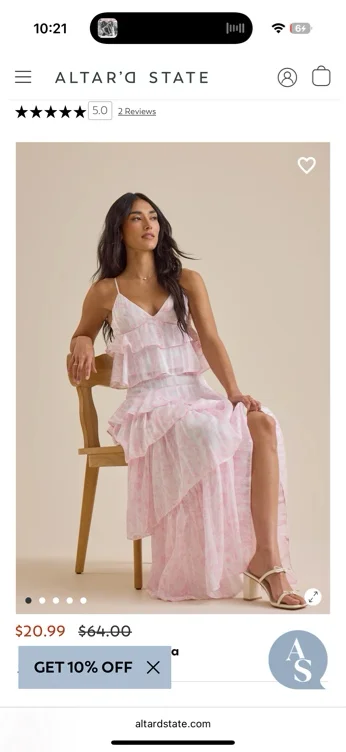Rosie Tiered Tank