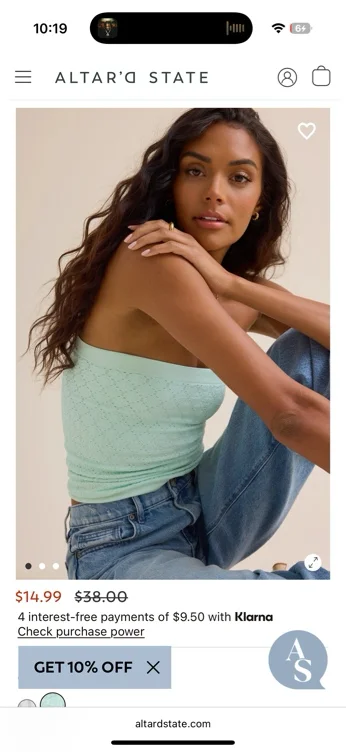 Blayne Seamless Tube Top